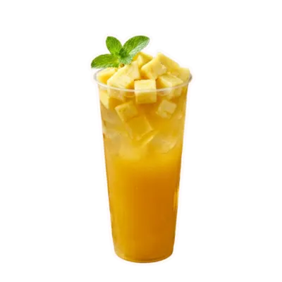 Ly nước ép thơm (dứa) thành phẩm