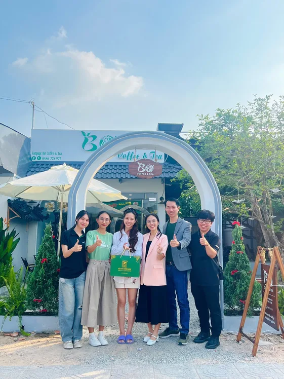 Quán của học viên sau khi hoàn thành khóa học